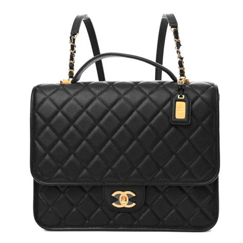 chanel school backpack|authentic chanel backpack.